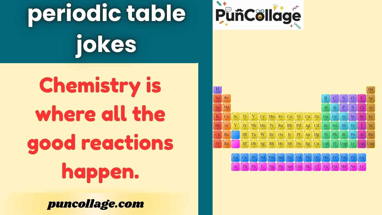 periodic table jokes