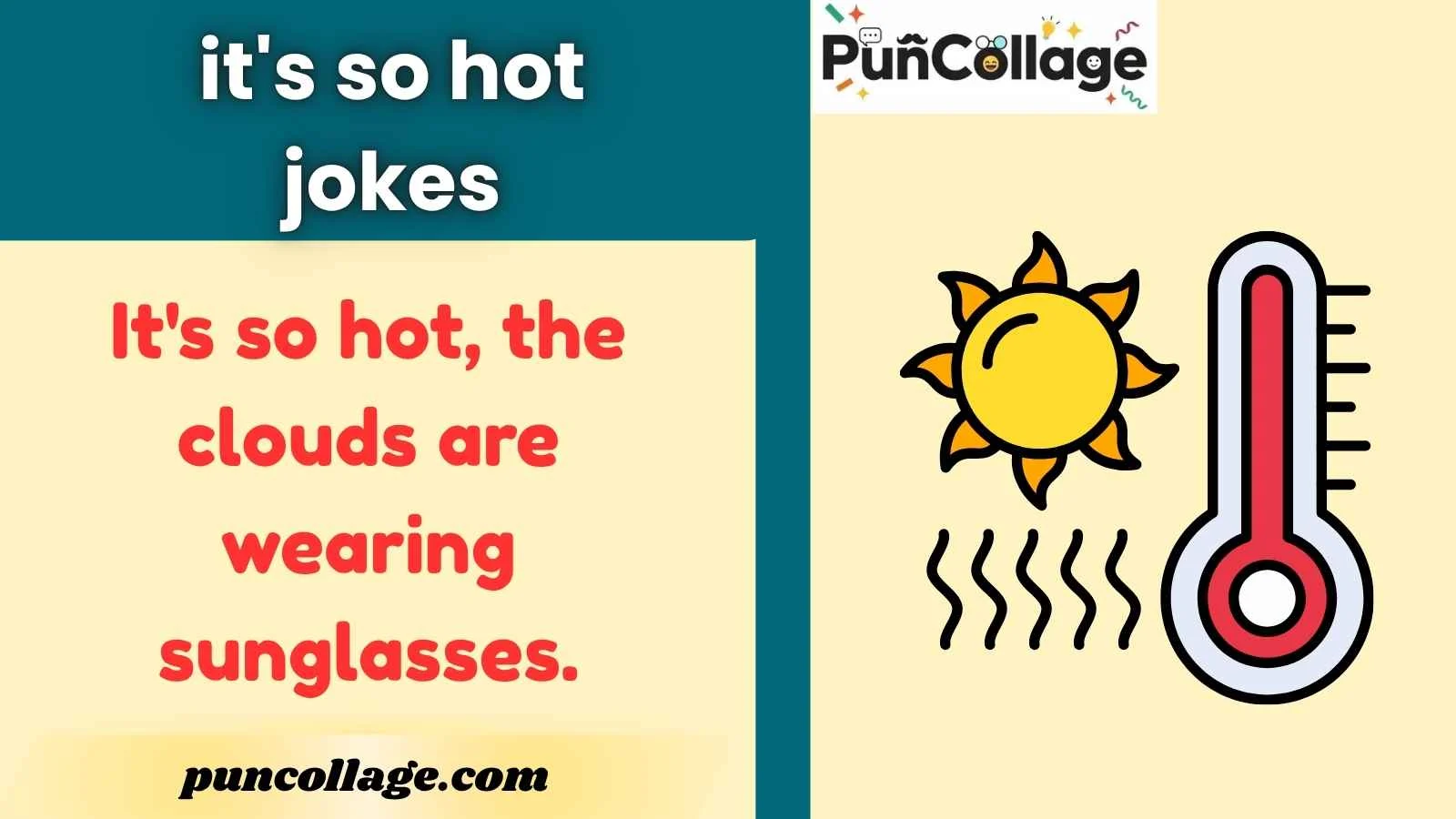 it's so hot jokes
